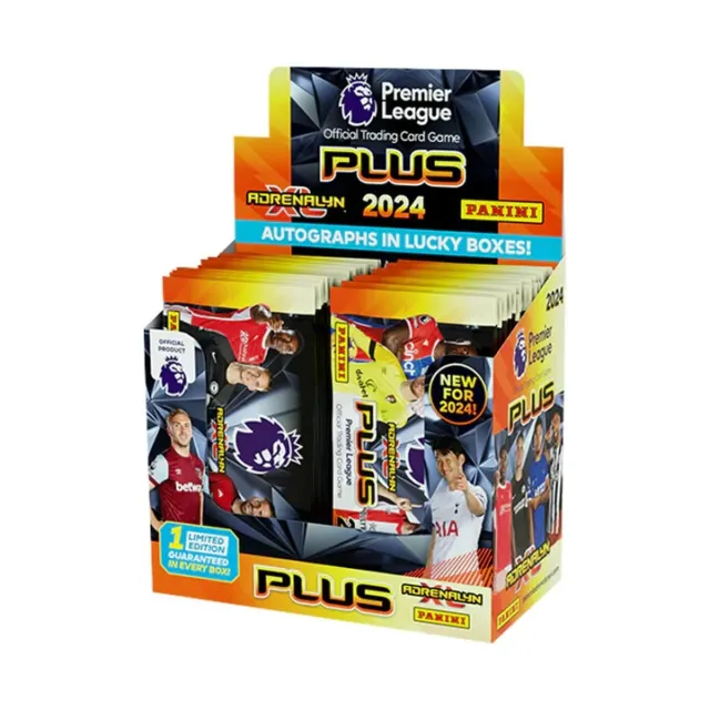 Panini Premier League 2023/24 Adrenalyn XL PLUS Card Collection- Box of 50 packs