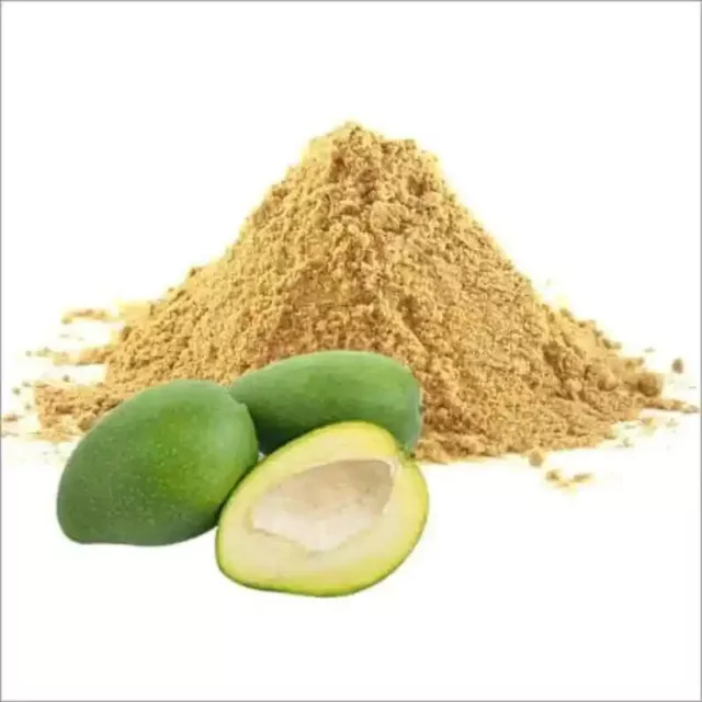 Indian Organic Mango Powder Spices Herbs Amchur powder For Cooking Food Tangy