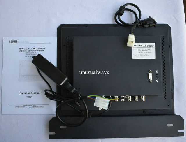 ONE Mitsubishi LCD Monitor 12" MDT-1283B-1A replace MDT-1283B-02 NEW