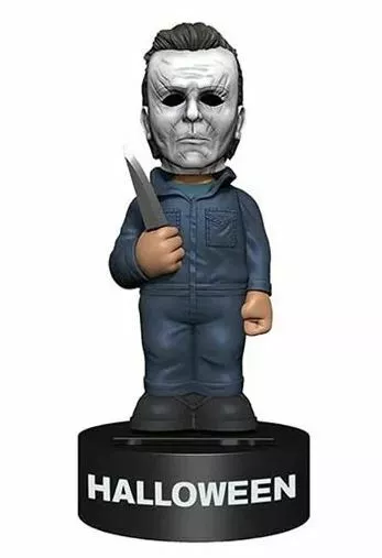 Neca Michael Myers Halloween Solar Powered Body Knocker Figure Horror Slasher