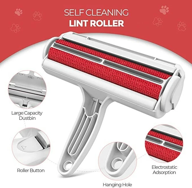 Pet Hair Lint Remover Dog Cat Cleaning Brush Reusable Roller Sofa Clothes Carpet 8