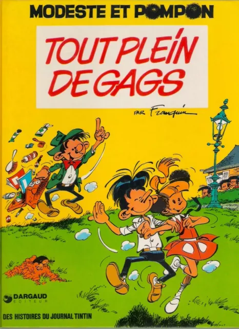 MODESTE et POMPON : TOUT PLEIN DE GAGS - EO 1973