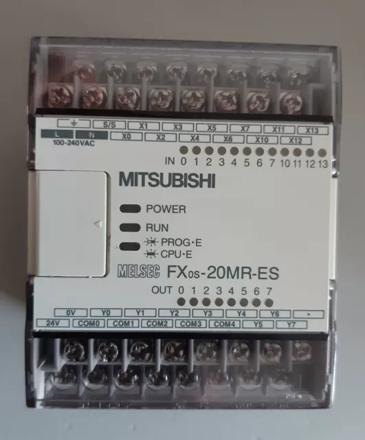 Automate programmable 12 entrées / 8 sorties MELSEC MITSUBISHI FX0s-20MR-ES/UL 