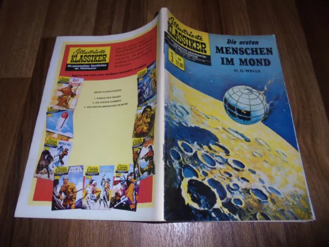 ILLUSTRIERTE KLASSIKER # 3 -- MENSCHEN im MOND / H.G. Wells-Hethke 1991