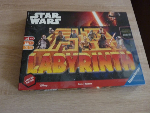 @  Ravensburger Star Wars Das Labyrinth Neuwertig Limitiert Edition