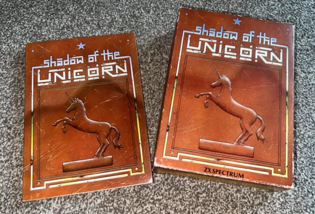 ZX Spectrum Shadow of the Unicorn von Mikro-Gen komplett mit Buch und 64k RAM