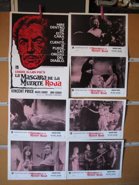 A4866  La Mascara De La Muerte Roja - Poe - Roger Corman Vincent Price - Colecci