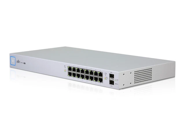 Ubiquiti Unifi USW-16-PoE - Interrupteur Gigabit Gérée Couche 2 De 16 Ports (8