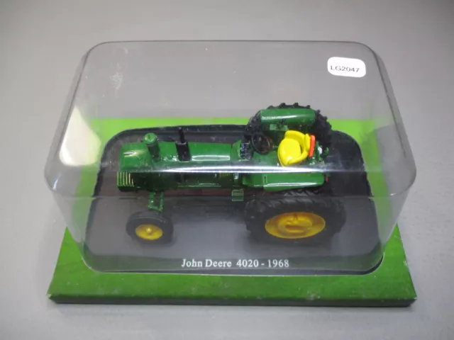 LG2047 UH HACHETTE Tracteur Monde Agricole 06 1/43  John Deere 4020 USA 1968