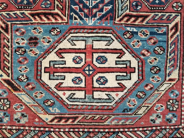 Antik Teppich Rug Tapeto Tapis  Carpet * Kasak Kazak Kuba Ordutsch Konagkend