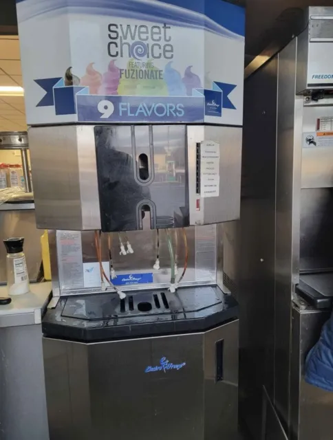 Electro Freeze 44RMTFB Fuzionate 9 Flavor Soft Ice Cream Machine