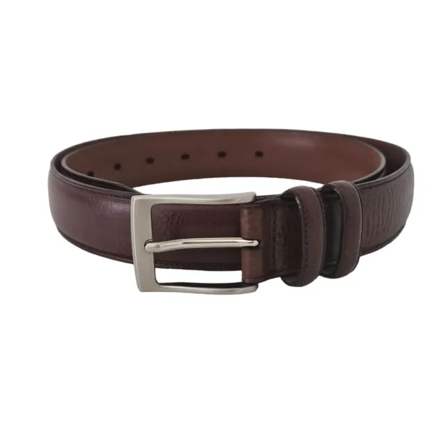 PERRY ELLIS BROWN Leather Belt Mens 34 $22.99 - PicClick