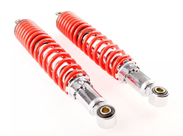 Universal Motorcycle Rear Shock Absorbers Suspension Springs Pair 345mm