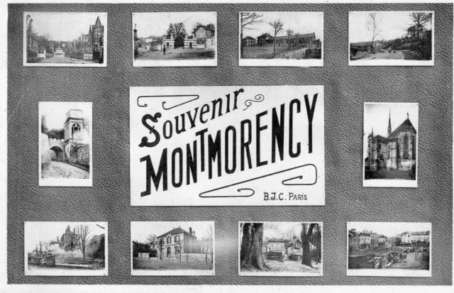 *9753 cpa Sopuvenir Montmorency