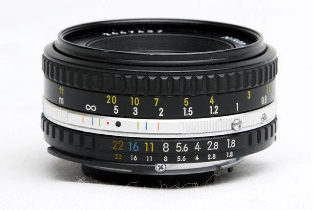 Nikon E  50mm f1.8 Manual Focus Lens