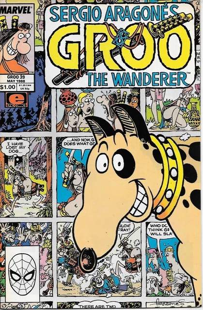 Groo the Wanderer Comic Book #39 Marvel Comics 1988 VERY HIGH GRADE UNREAD NEW