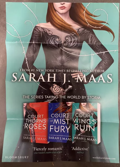 A Court of Wings and Ruin Promotional Poster ACOTAR Sarah J Maas Rare