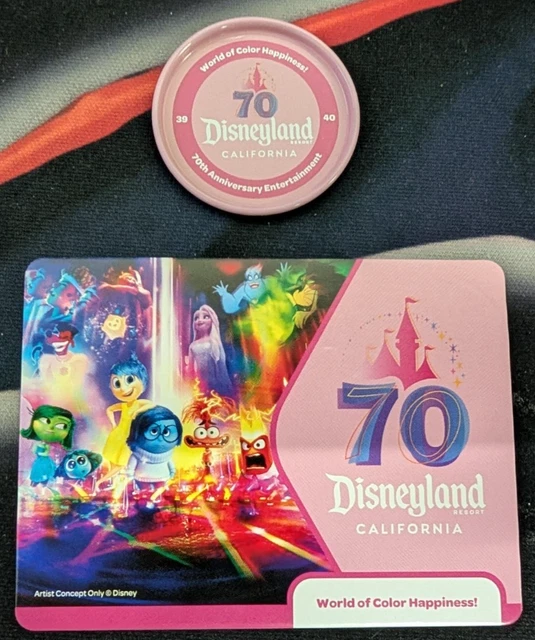 DISNEY DISCS WORLD of Color Happiness! 70th Anniversary