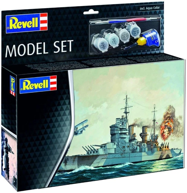 REVELL BATTLESHIP HMS Duke of York Model Set REV 65182 Model Kit £13.99 ...