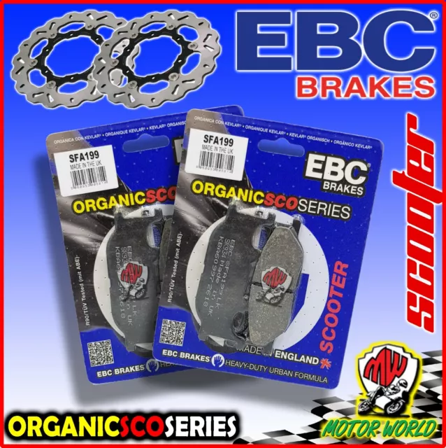 Paire Plaquette de Frein Organique EBC Avant Yamaha Scr 950 2017