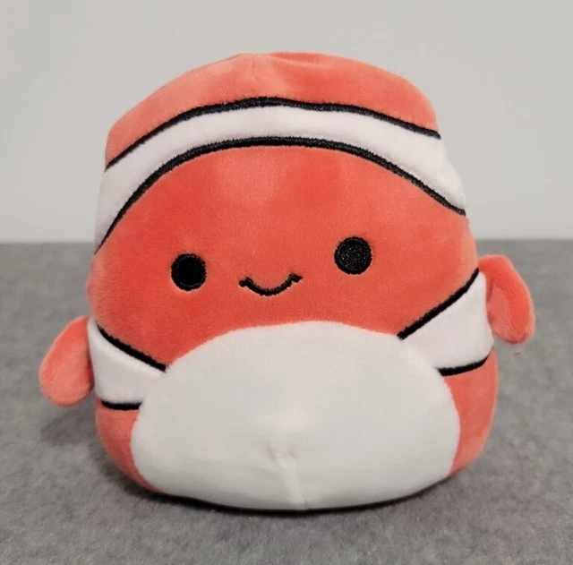 SQUISHMALLOW 5& RICKY Orange Clown Fish Nemo New Sealife Box Set ...