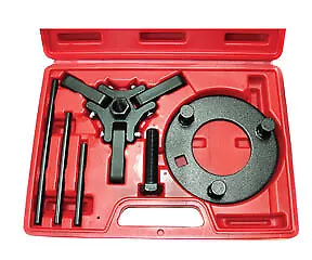 Atd Tools 3039 Late Model Harmonic Balancer Puller And Holding Tool Set