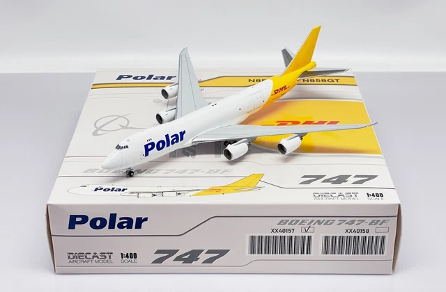 herpa｜Polar Air Cargo｜B747-200F｜1/500 Polar Air Cargo Boeing 747-200F scale 1:500 metal Airplane