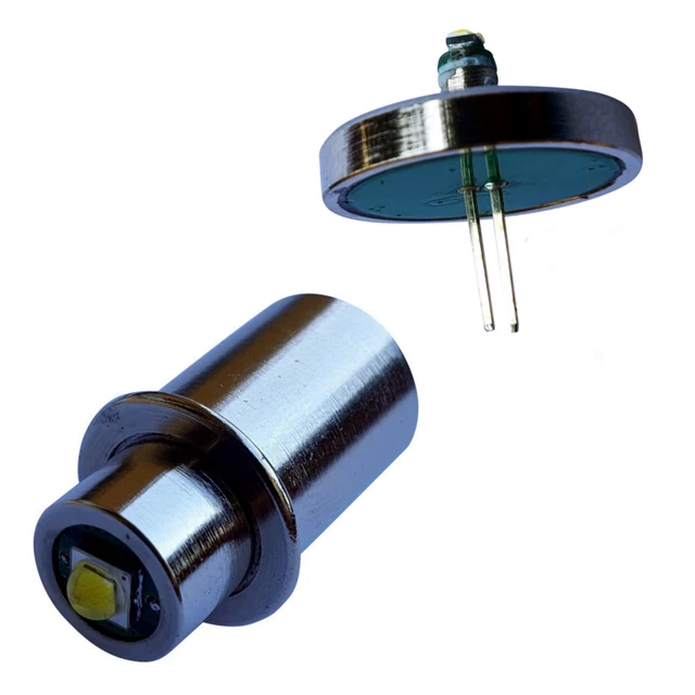 Ersatz LED Lampe Für Taschenlampen | 9V, 1W, P13.5S Fassung | Hohe Helligkeit, Lange Lebensdauer
