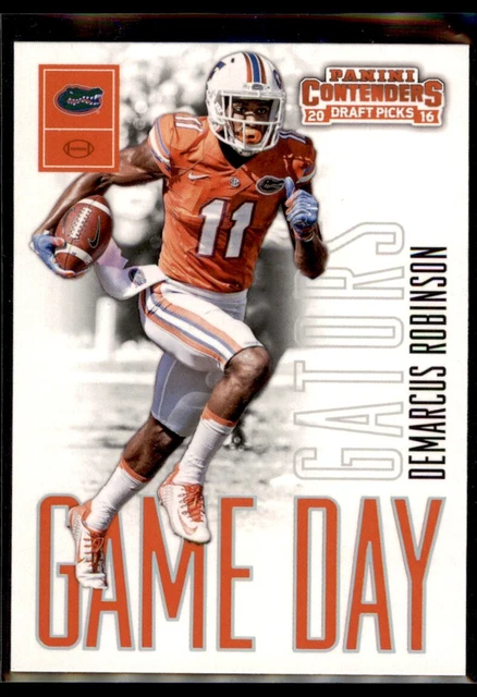 2016 Panini Contenders Draft Picks Game Day Tickets Demarcus Robinson Florida