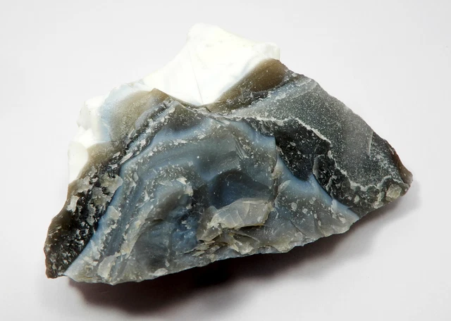 Natural Earth Minded Untreated 432.80 Ct Huge White line Opal Rough Loose Gems