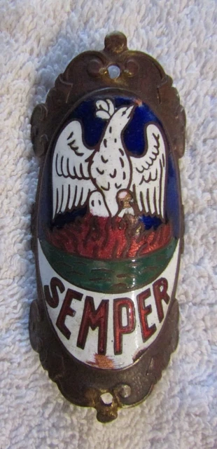 ANCIENNE PLAQUE de Vélo Cycles SEMPER EUR 18,00 - FR