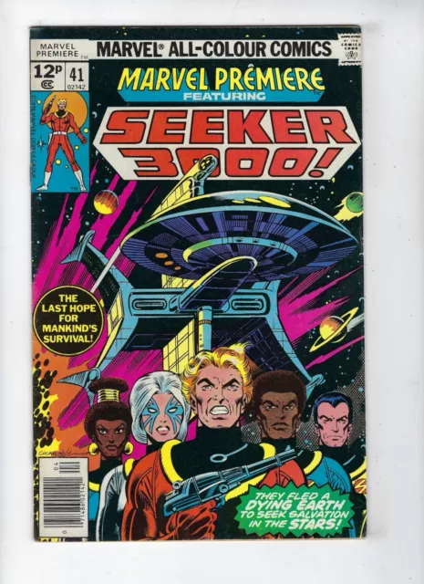 Marvel Premiere # 41 Featuring Seeker 3000 Apr 1978 VF