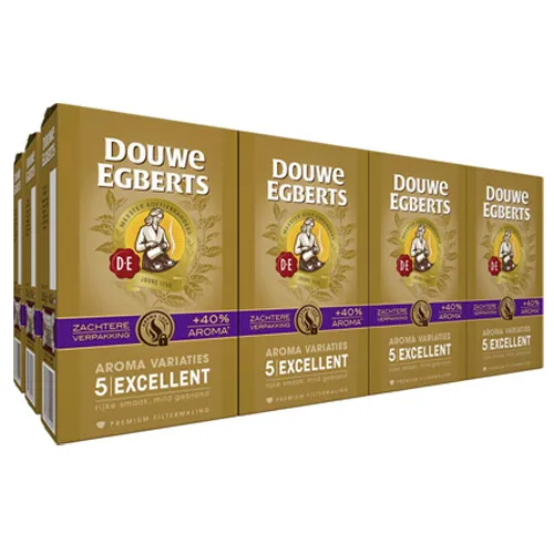 Douwe Egberts - Excellent Aroma Variationen Ground Coffee - 12x 250g