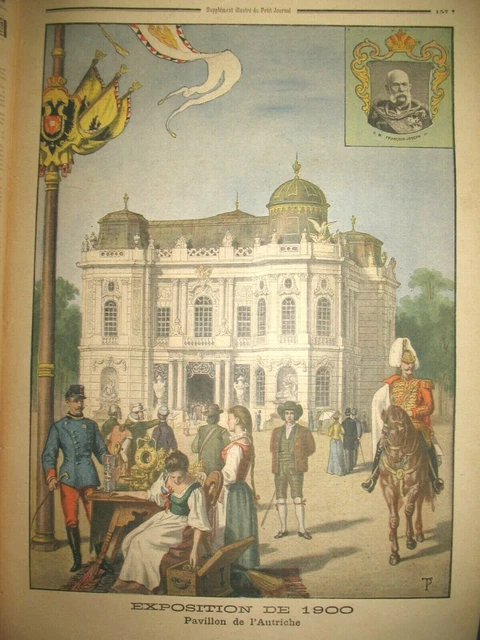 Expo Universelle Autriche Vol Enquete Juge D'instruction Le Petit Journal 1900