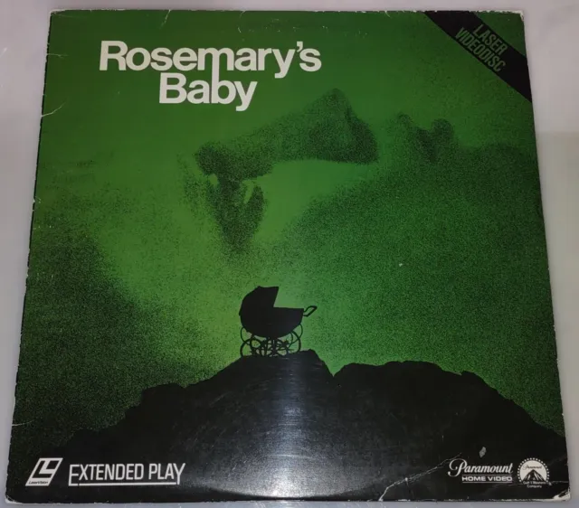 ROSEMARY'S BABY 2 Laserdisc LD WIDESCREEN - VG CONDITION HORROR RARE - Polanski