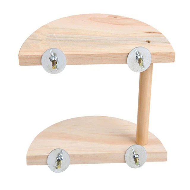 1pc Pet Plattform Hamster Chinchilla Sprungbrett Papagei Käfig Zubehör