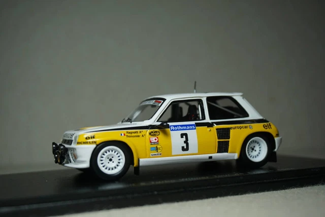 1/43 Tobacco Decal Coating Ragnotti Spark Renault 5 Turbo 3 Ragnotti 1984 ERC