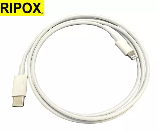 1m USB-C Ladekabel kompatibel f. Apple iPhone iPad 11 12 13 14 X XR Pro Max Plus