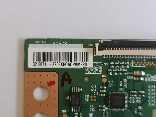 Blaupunkt Bla 32 1480 Gb 11b Egbqu 6870C-0442B TCON BOARD Blaupunkt 32/1480-GB-11B-EGP-UK - screen