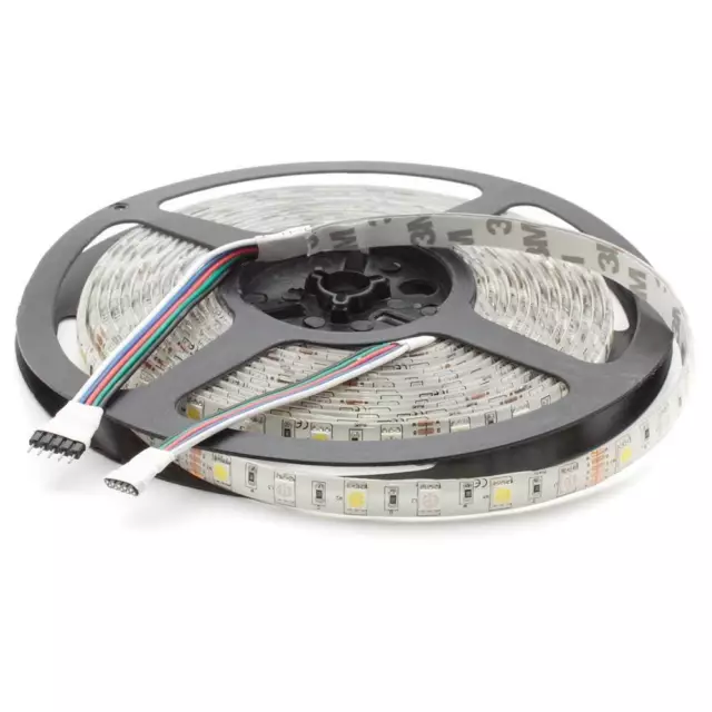 (5,00€/m) 5 m LED RGBW Streifen 3000K SMD5050 24V IP65 60LEDs/m LED Stripe