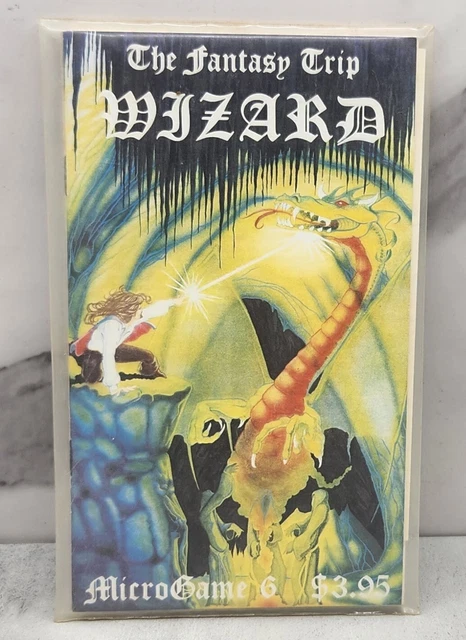The Fantasy Trip Wizard Board Game Microgame 6 Metagaming 1978 Upunched