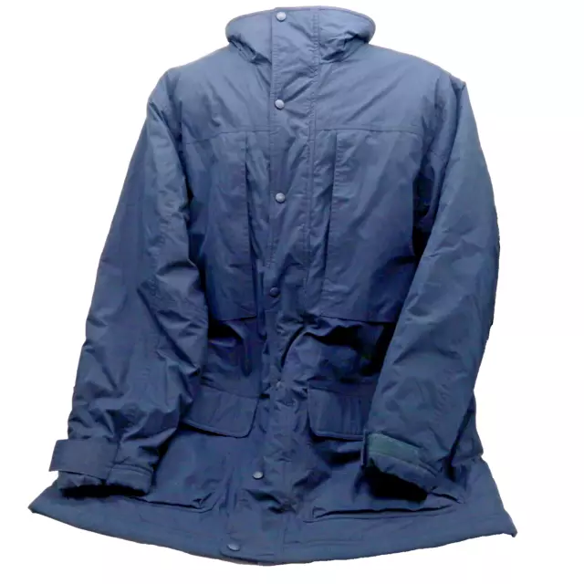 LL BEAN MEN'S Coat XL Tall Blue Fleece Lined Winter Jacket New $99.76 ...