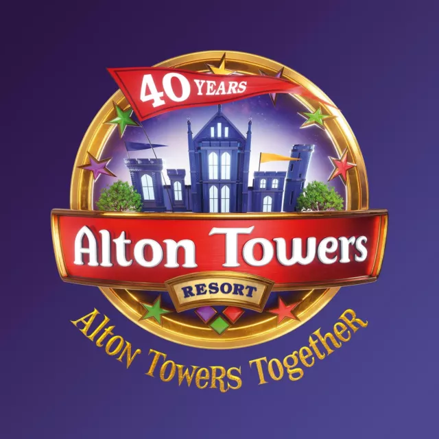Alton Towers Tickets Weds 8th May X 2 - E-Tickets