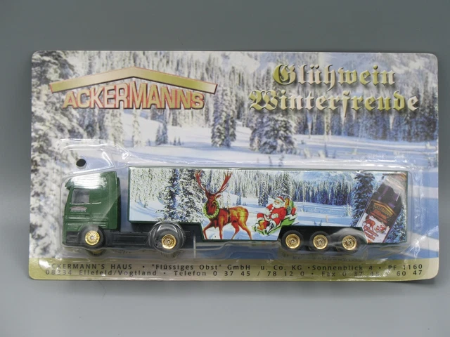 Semi-remorque Weihenstephan 1/87 HO Vert Métal/Plastique Métal/Plastique