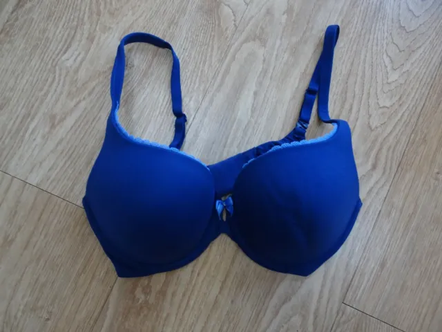 VICTORIAS SECRET BODY perfect shape blue underwired padded bra UK 34 D  EXCELLENT £10.99 - PicClick UK