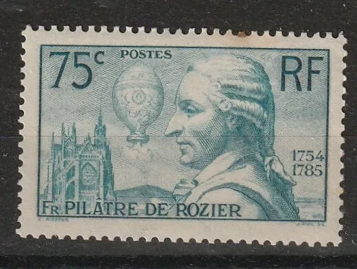 timbre France neuf * n° 313 PILÂTRE DU ROZIER  Côte YT:20,00 euros