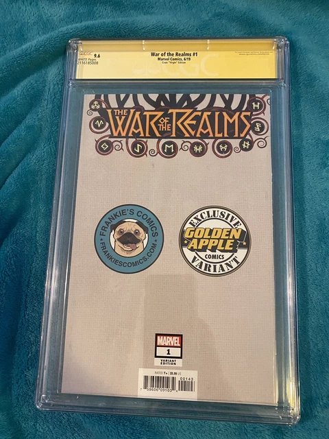 War Of The Realms 1 Cgc 9.6 Ss Crain Virgin Journey Into Mystery 83 Venom Thor 3