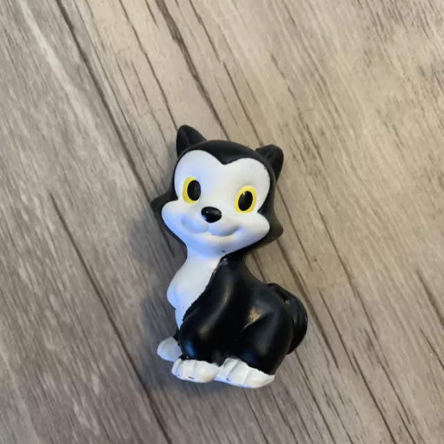 Disney Pinocchio Figaro Cat PVC Figure Cake Topper 2" Minnie's Pet 2017 Mattel