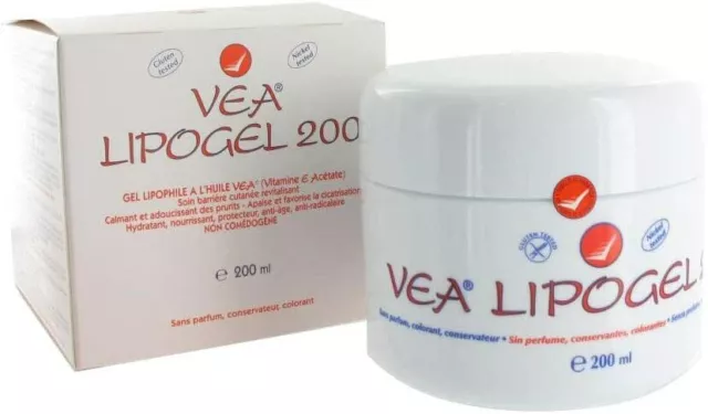 Vea Lipogel 200ml Gel Emolliente Idratante Protettivo per Pelli Sensibili