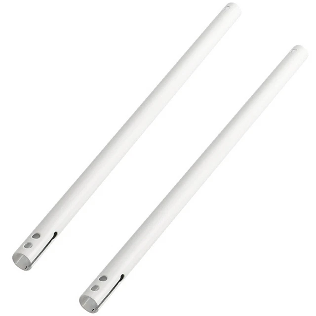 2 Pcs Barre Di Boobie Estensione Del Ventilatore Soffitto Suite